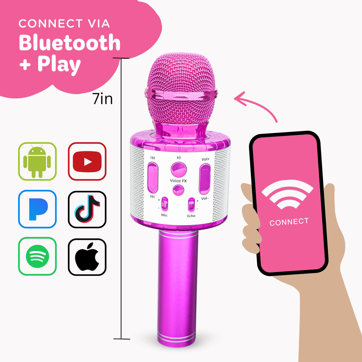 Move2Play karaoke microphone preloaded songs ready for quick fun