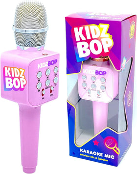 Move2Play Kidz Bop microphone front view for home karaoke fun