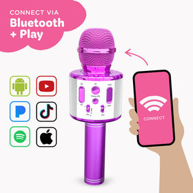 Move2Play microphone voice effects add playful giggles during performances