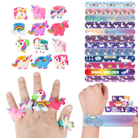 MOVINPE unicorn 3D stickers enhance cup decorations and goody bag personalization.