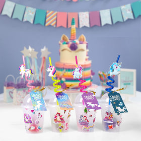 MOVINPE unicorn stampers with vibrant ink for mess-free stamping art.