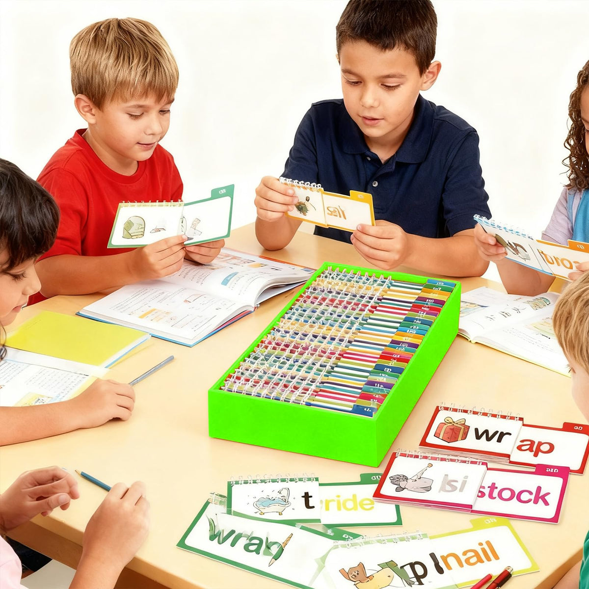 MOYEE Flip Books are durable and vibrant for daily use