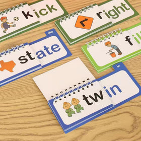 MOYEE Interactive reading cards invite participation and comprehension during activities