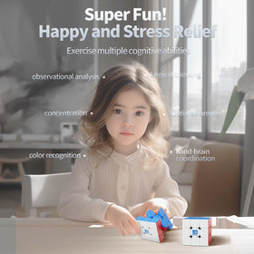 Moyu Meilong education bundle, six-cube set for family learning.