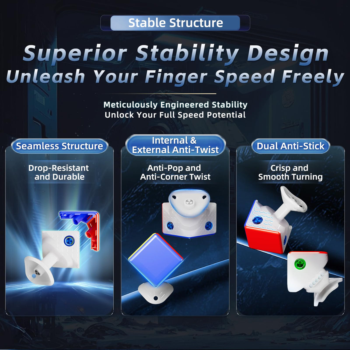 Moyu Weilong V11 magnetic-feel versions illustrate varied feel options for different setups