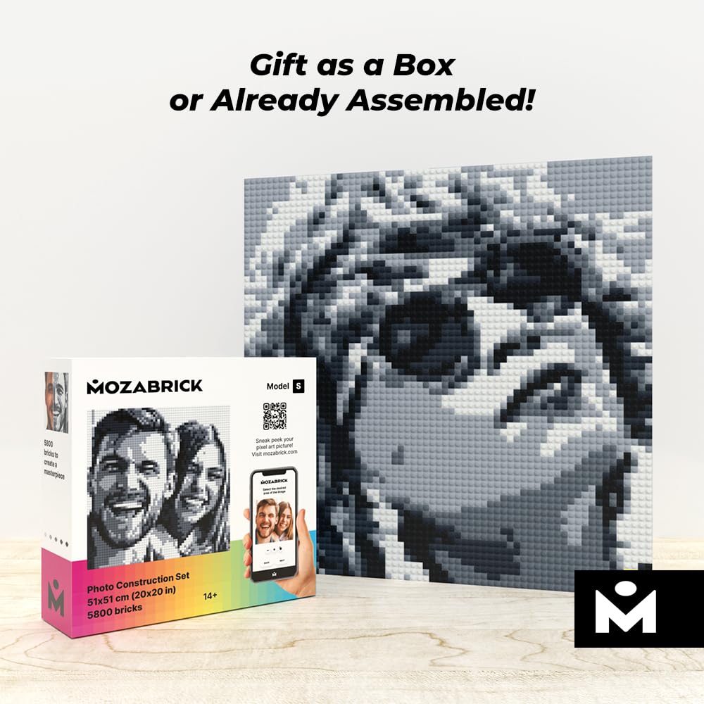 Mozabrick Model S gift-ready packaging enhances present appeal.