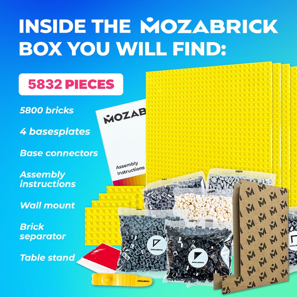 Mozabrick Model S pixel art display ready for wall hanging.