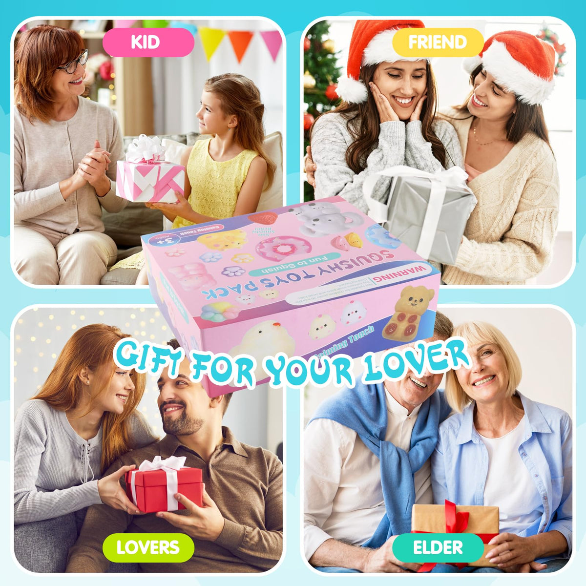 MoZkkiz Taba Squishy Cat Paws image presents cute cat paws for gentle relief and fun.