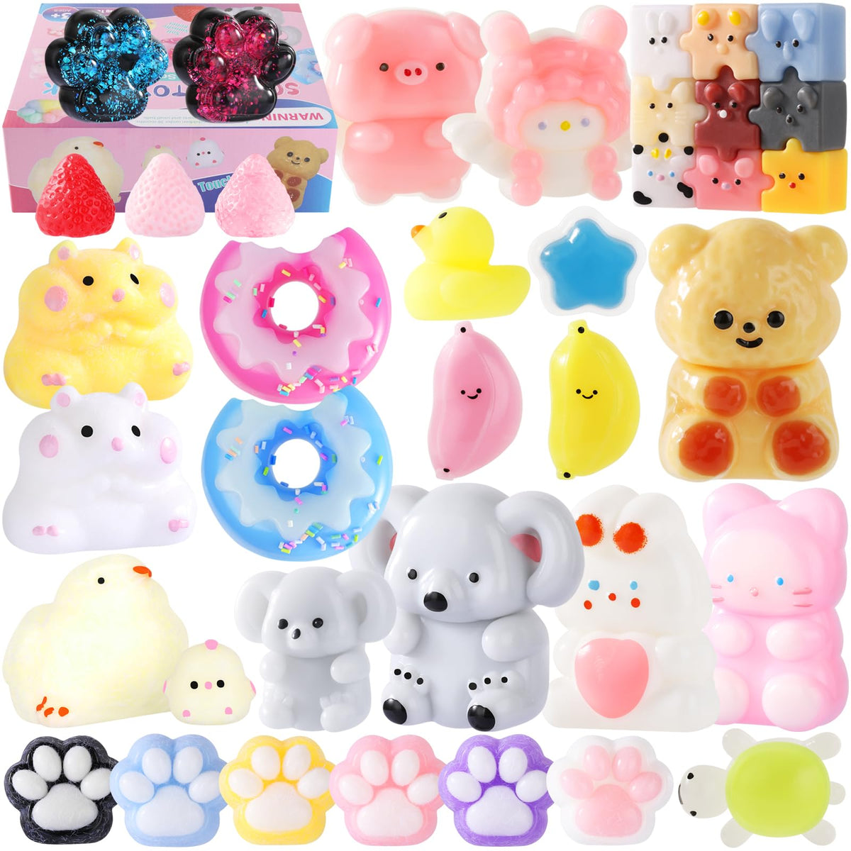 MoZkkiz Taba Squishy Koala image showing a soft toy for stress relief and calm focus.