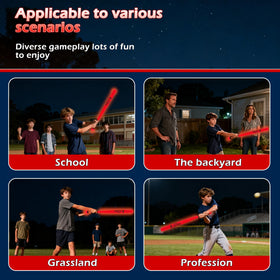 MPMVP waterproof LED baseball endures rain and mud for outdoor play
