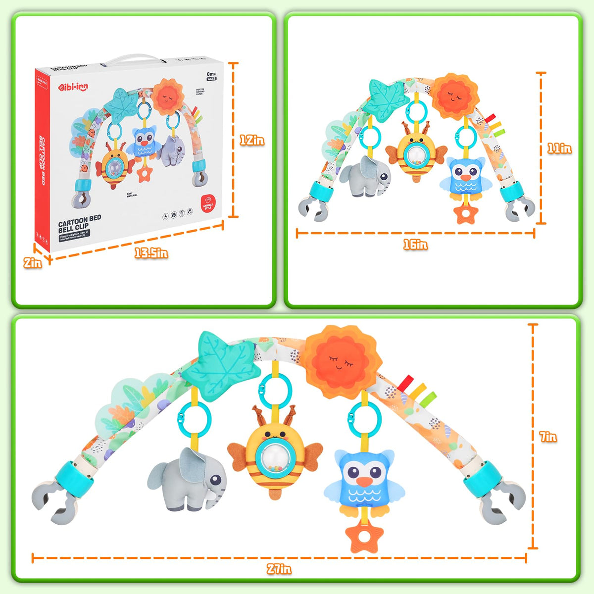 MPQMPQ animals fabrics material plush for soft baby touch