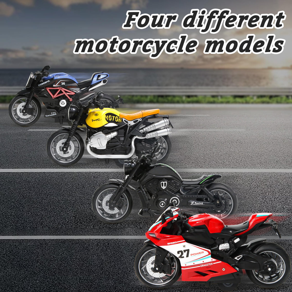 MQDMINI four-pack encourages sharing and cooperative play with friends