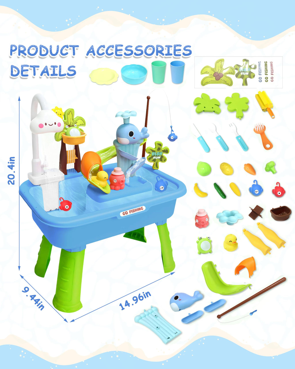 MQJJSM interactive fishing game invites hands-on learning and cooperative play.