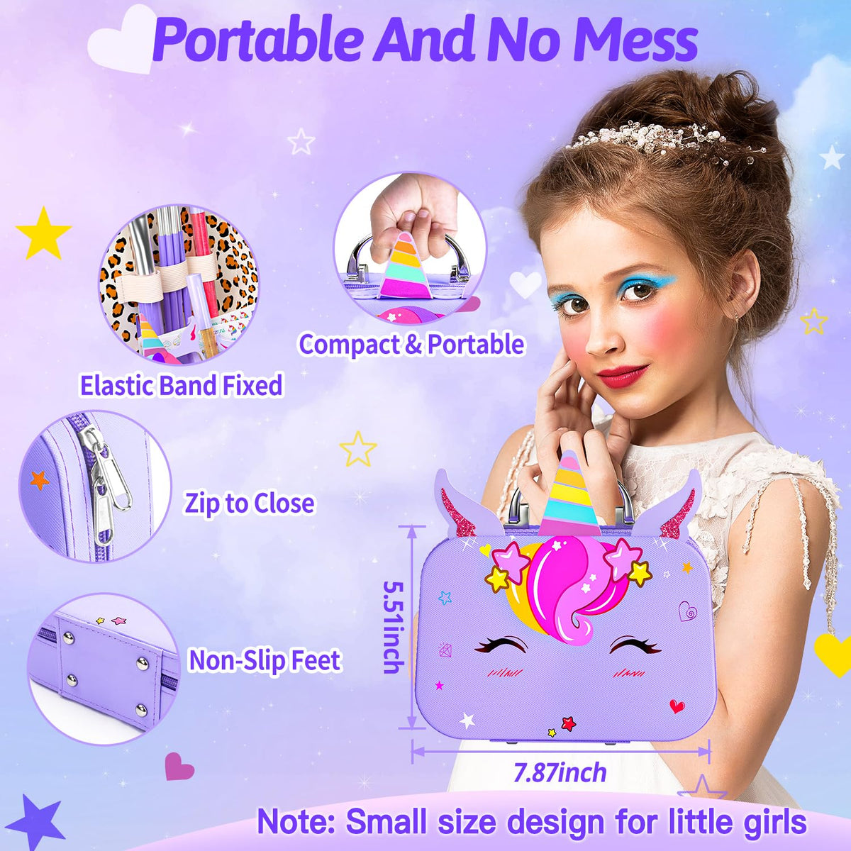 Mqsiuve pressed powder for gentle, mess-free play.