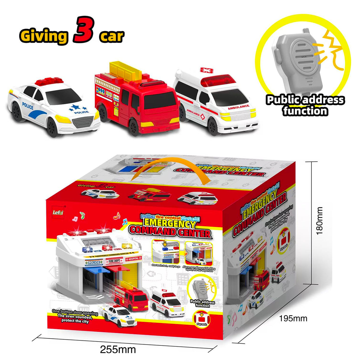 MQSTARSRISE Playset scene enables shared play and story-driven fun