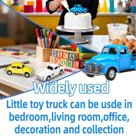 Mquduo mini trucks encourage shared play with peers.