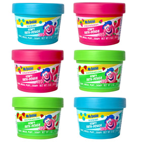 Mr. Bubble Soapy Bath Dough strawberry blob for playful bath time fun.