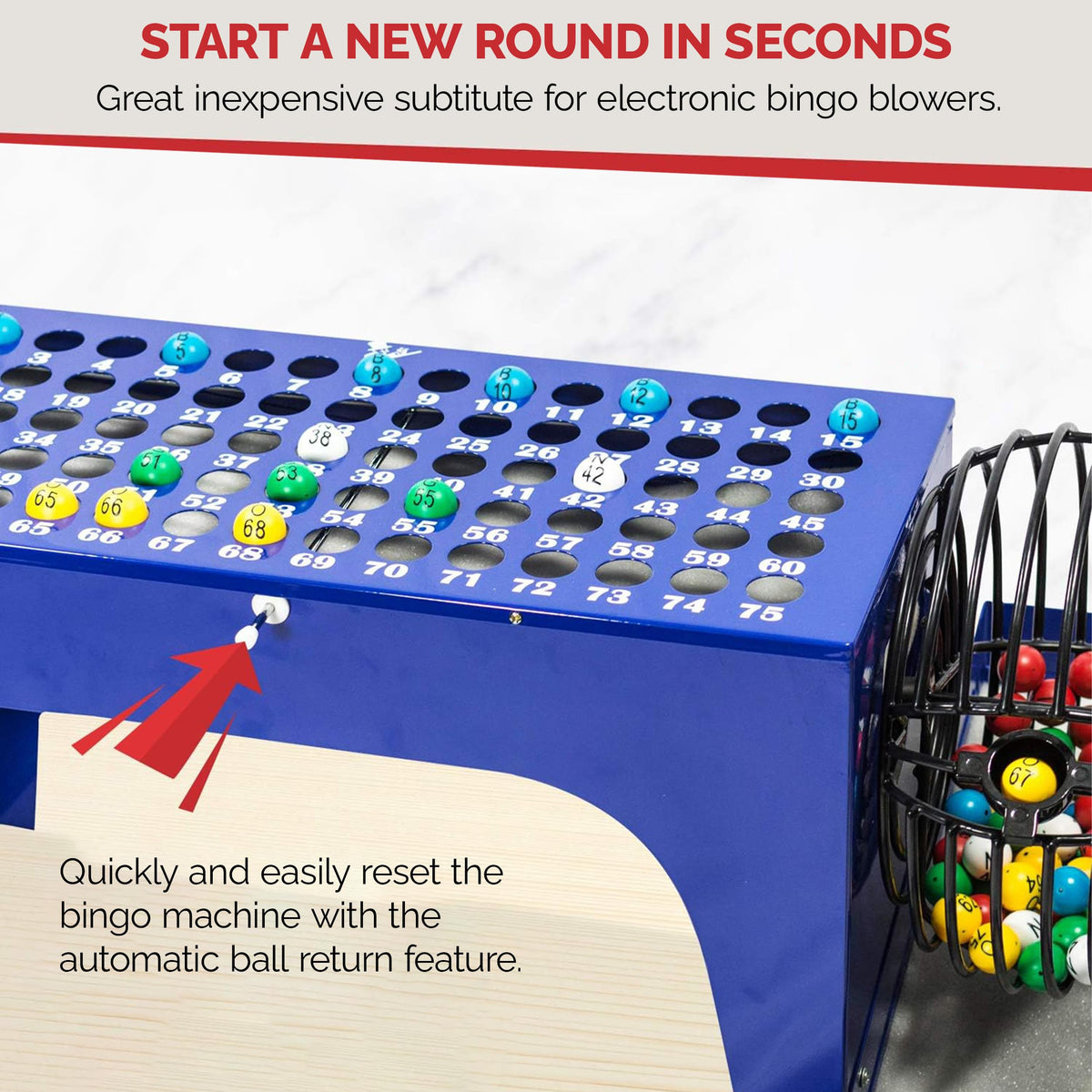 MR CHIPS tabletop bingo setup ideal for parties, classrooms, or events.