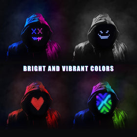 Mr.Pang LED mask makes a perfect gift for birthdays and cosplay packaging.