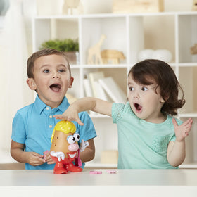 Mr Potato Head compact durable design ready for on-the-go play.