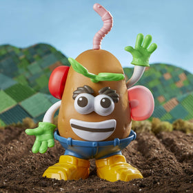 Child playing with Mr Potato Head Goes Green ideas
