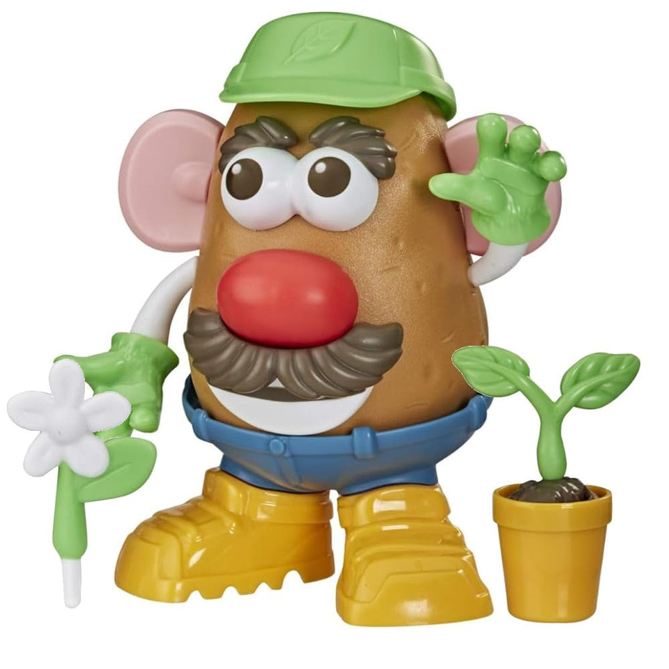 Mr Potato Head Goes Green figure in 5-inch size ready for imaginative play and eco-friendly materials