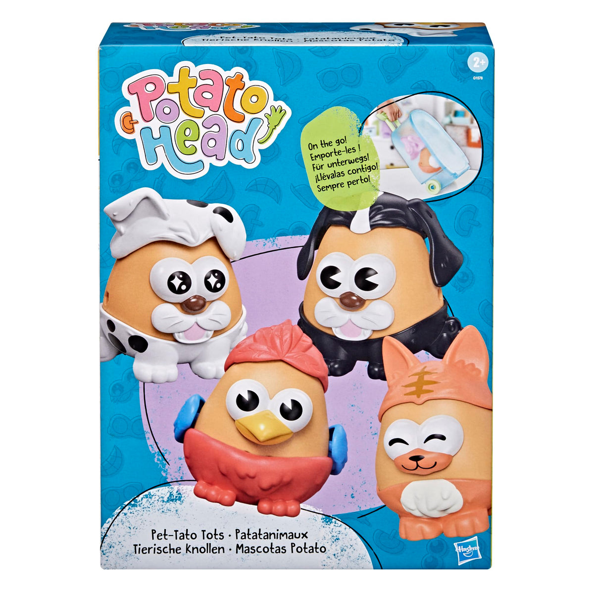 Mr. Potato Head Pet-Tato Tots cats and dogs pieces spark stories