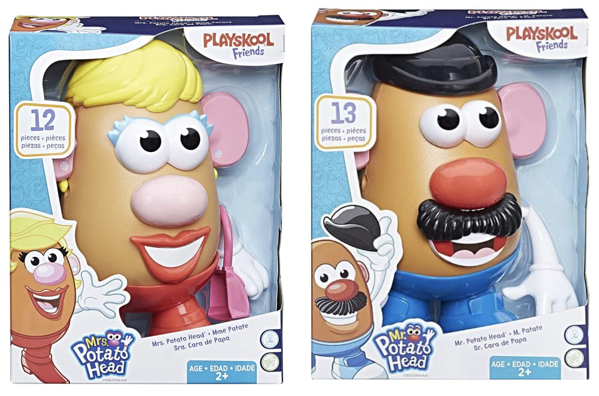 Mr Potato Head set-2 front view: two figures ready for imaginative play and storytelling.