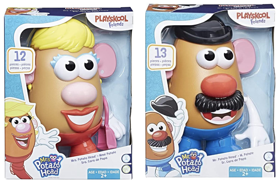 Mr Potato Head set-2 front view: two figures ready for imaginative play and storytelling.