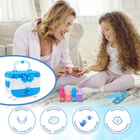 Mrabbitoo Kids Makeup Palette Eye Shadow highlights colorful options for imaginative makeup play.