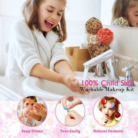 Mrabbitoo mirror in case helps with easy makeup application.