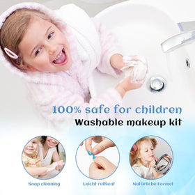 Mrabbitoo Makeup Brushes and Accessories enable kid-friendly makeup application.