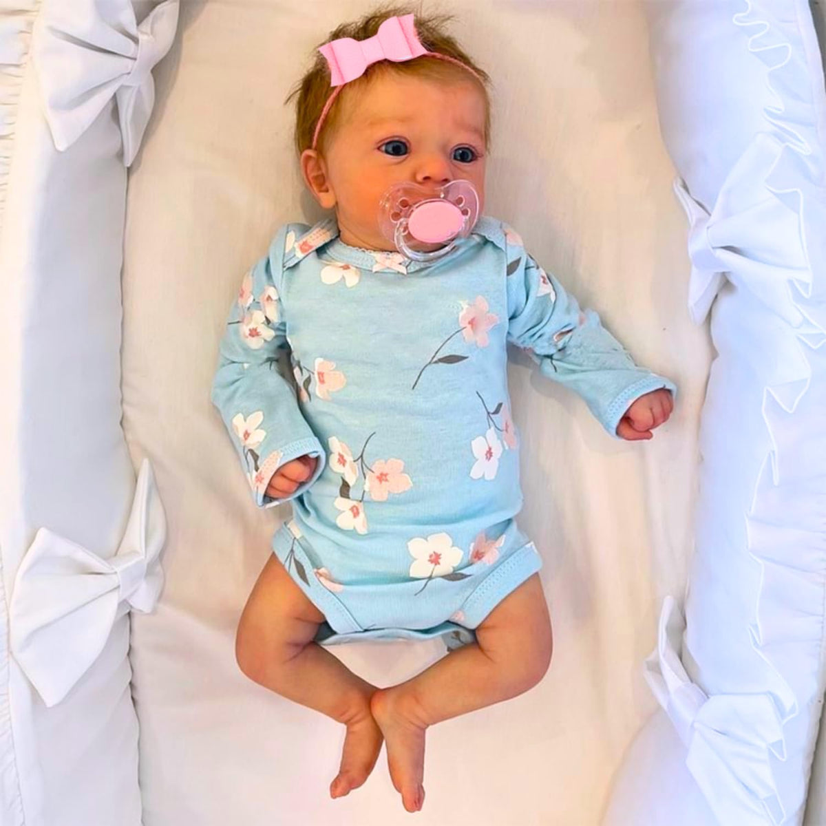 MRB Reborn 18-inch doll overview with lifelike weight and soft cloth body for nurturing play