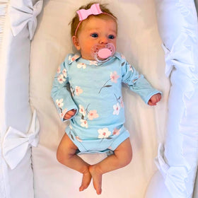 MRB Reborn 18-inch doll overview with lifelike weight and soft cloth body for nurturing play