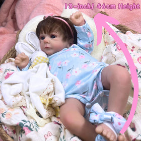 MRB Reborn soft-cloth body provides warm, cuddle-friendly feel during pretend play