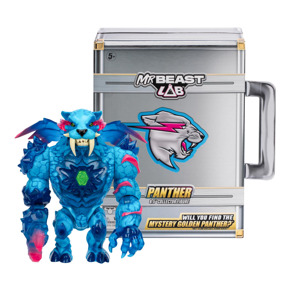 MRBEAST LAB Apex Beast Panther lifts off the briefcase sleeve for dramatic display.