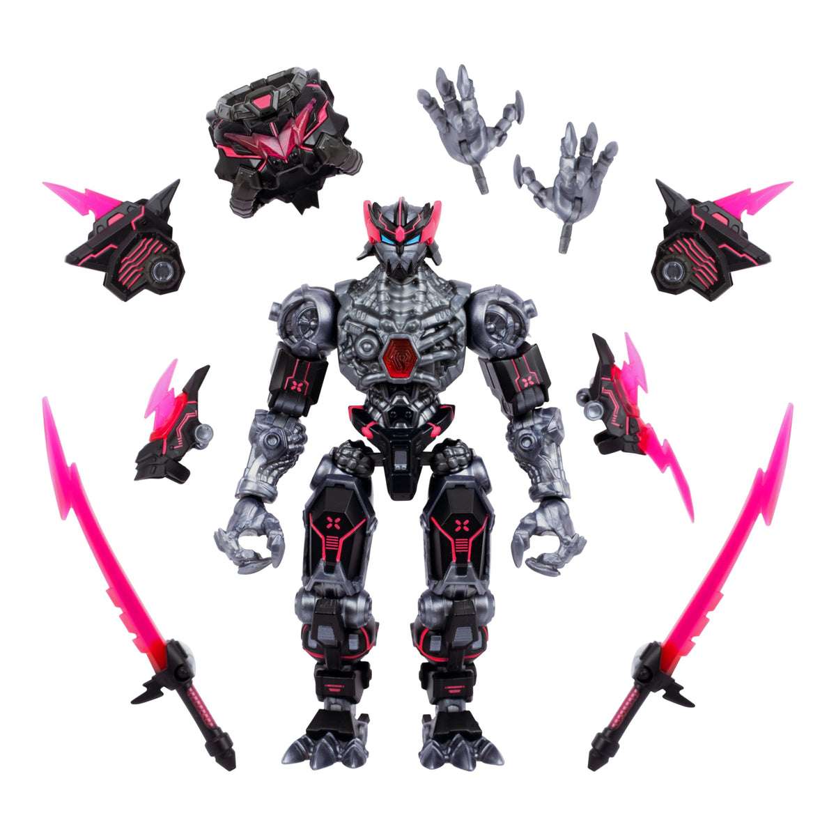 MRBEAST LAB Premium packaging frames the figure for premium display.
