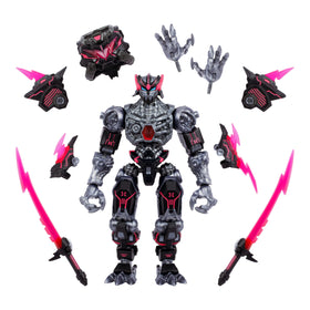 MRBEAST LAB Premium packaging frames the figure for premium display.