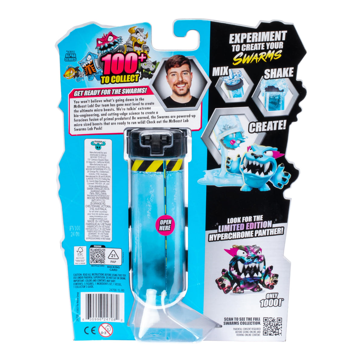MRBEAST LAB Swarms Hyperchrome Panther limited edition sparks curiosity