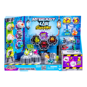 MRBEAST LAB Swarms S3 Fusion Chaos Pack cover for display and collection.