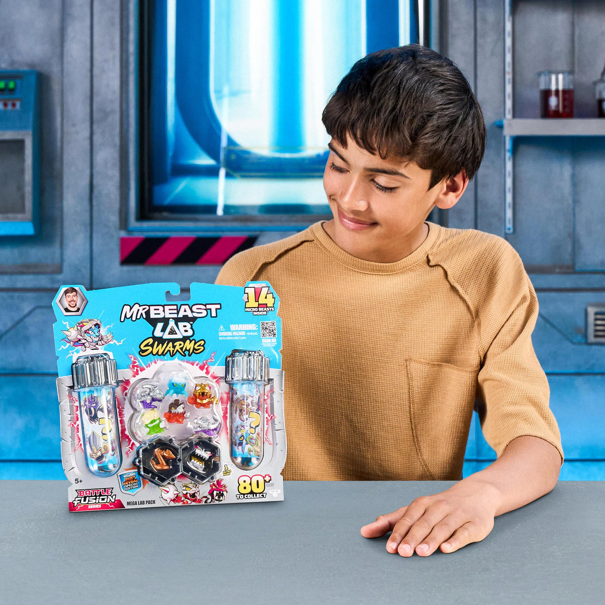 MRBEAST LAB Stackable Fusion Caps for building display battles