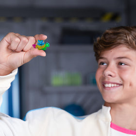 MRBEAST LAB Swarms test tube reveal featuring two new micro beasts