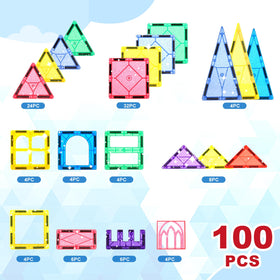 Mruikeny magnetic blocks for kids ages 4-8 support creative problem solving.