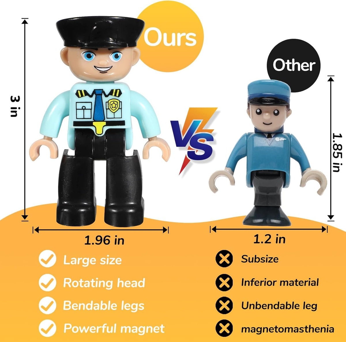 Mruikeny community figures for building and collaborative play