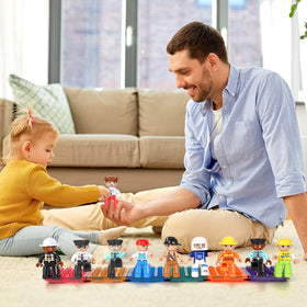 Mruikeny magnetic figures help develop fine motor skills during assembly