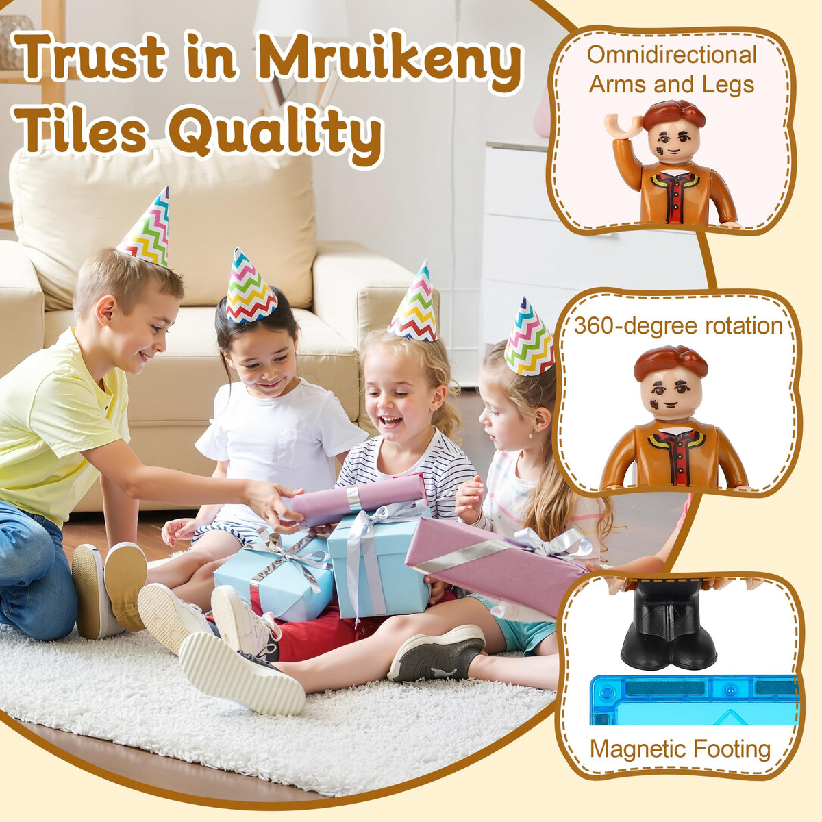 Perfect birthday gift for preschoolers exploring engineering concepts safely.