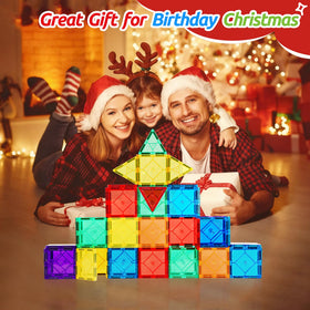 Mruikeny magnetic tiles strong magnets ensure sturdy constructions