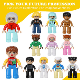 Mruikeny STEM learning toys with magnetic figures promoting visual learning.
