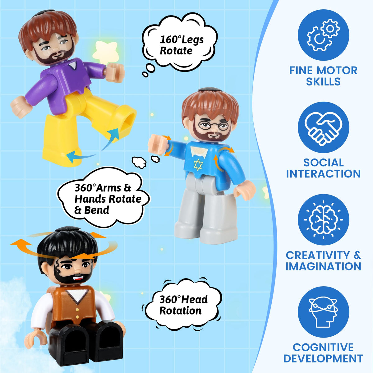 Mruikeny STEM toy highlighting colors and 3D forms for spatial learning