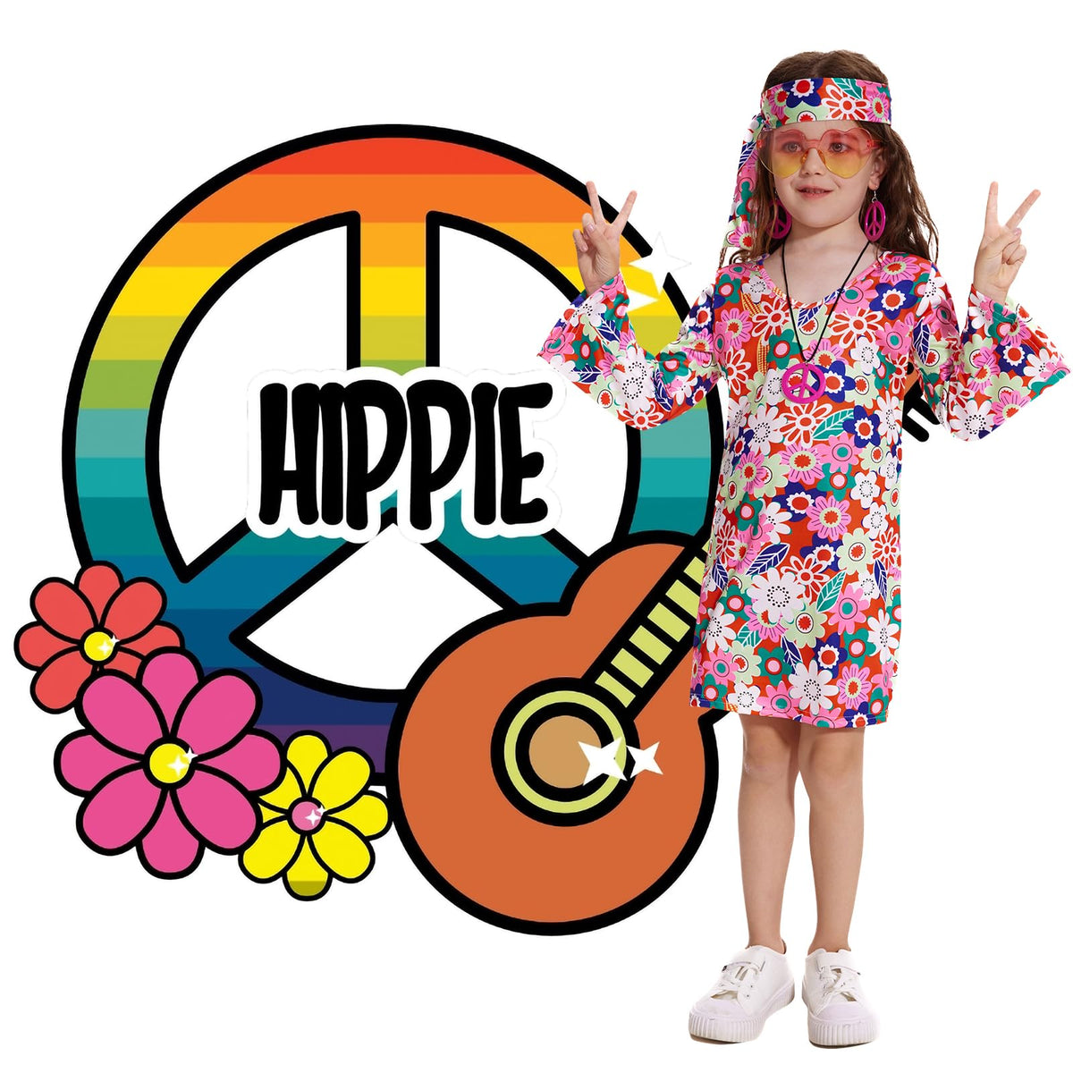 MRYUWB retro floral pattern dress stands out at themed events.